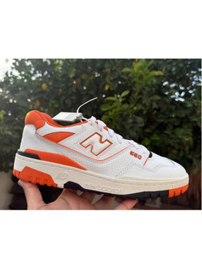 New Balance 550 "Syracuse" Orange/White - Men's Size 9 BB550HG1